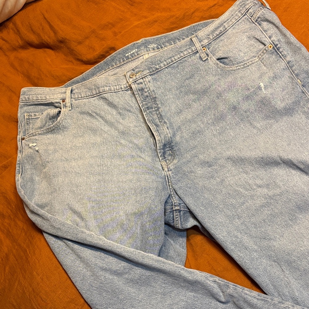 NWOT Old Navy Mid Rise, Slouchy, Wide Leg Jeans